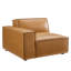 Canapé modulaire en cuir vegan Crumbley