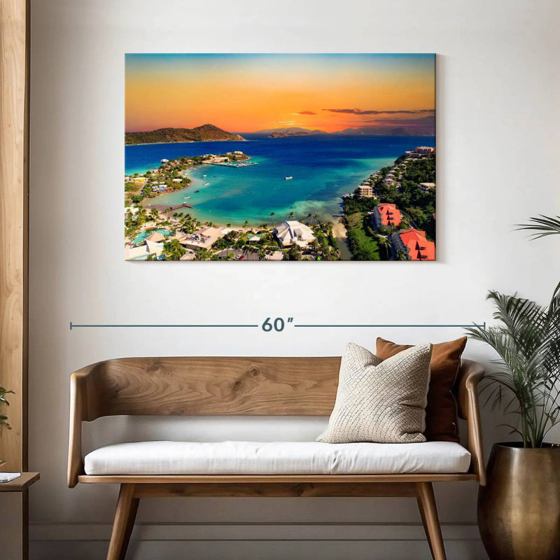 Ravi St. Thomas US Virgin Islands, 30" H x 45" W
