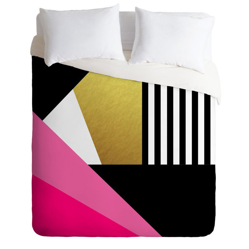 Modern & Contemporary Abstract Duvet Cover, Full/Queen Duvet Cover + 2 Standard Shams