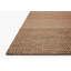 Tapis brun tissé à plat à la main Abisai-1604295341
