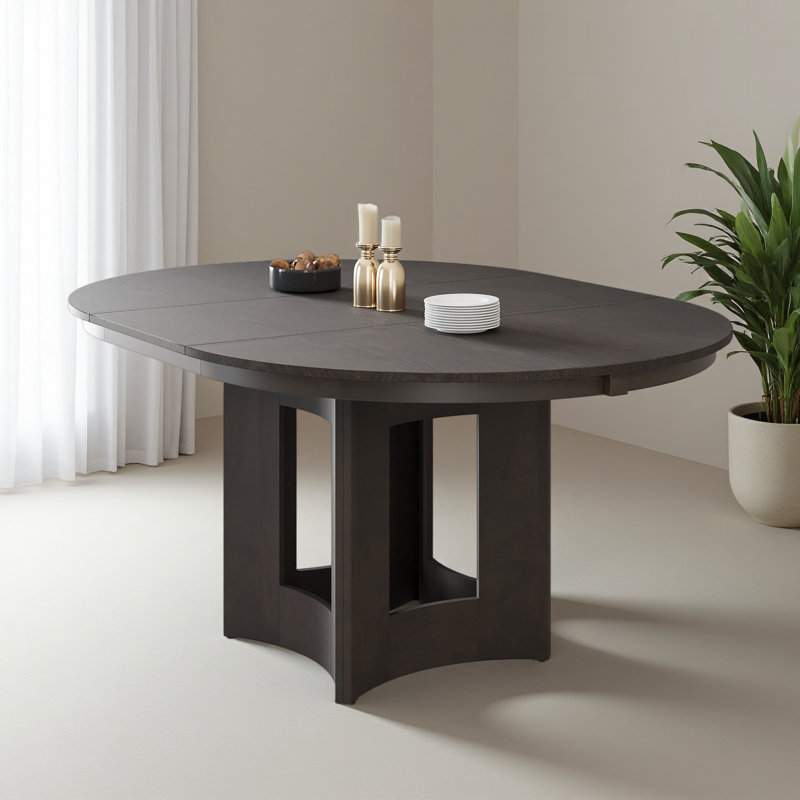 Table de salle à manger extensible Farmhouse, Espresso