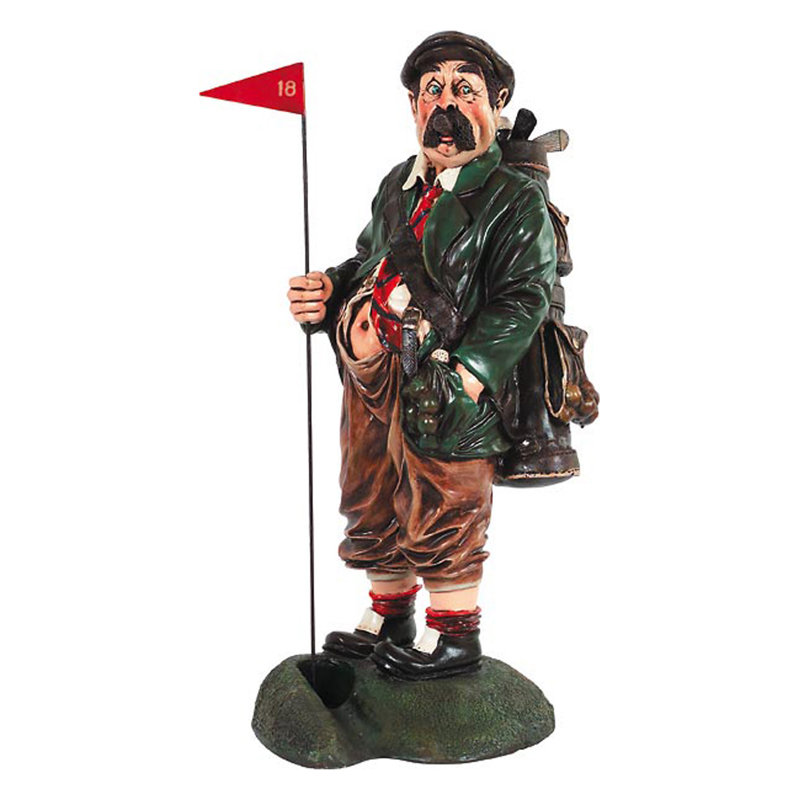 Boaz Handmade Resin Sport Statue Decorative Object