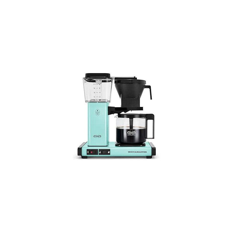 Technivorm Moccamaster 53934 KBGV Select 10-Cup Coffee Maker, Turquoise, Turquoise