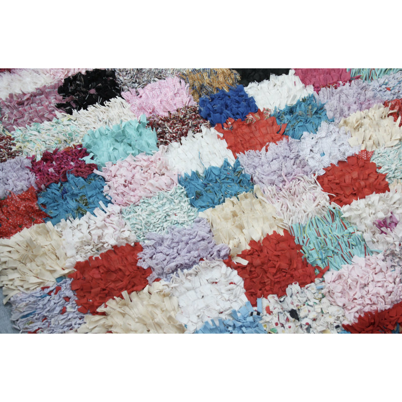 One-of-a-Kind Runner 4' X 9'5" Hand Knotted Area Rug