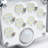 138LED Outdoor Solar Security Lights 30Watt Dusk to Dawn Flood Lights with Motion Sensor