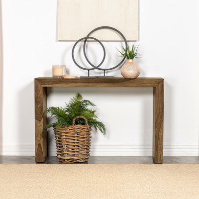 Rectangular Entryway Console Table