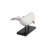 Nautical Whale Statue with Rustic Finish on Display Stand-1941719552