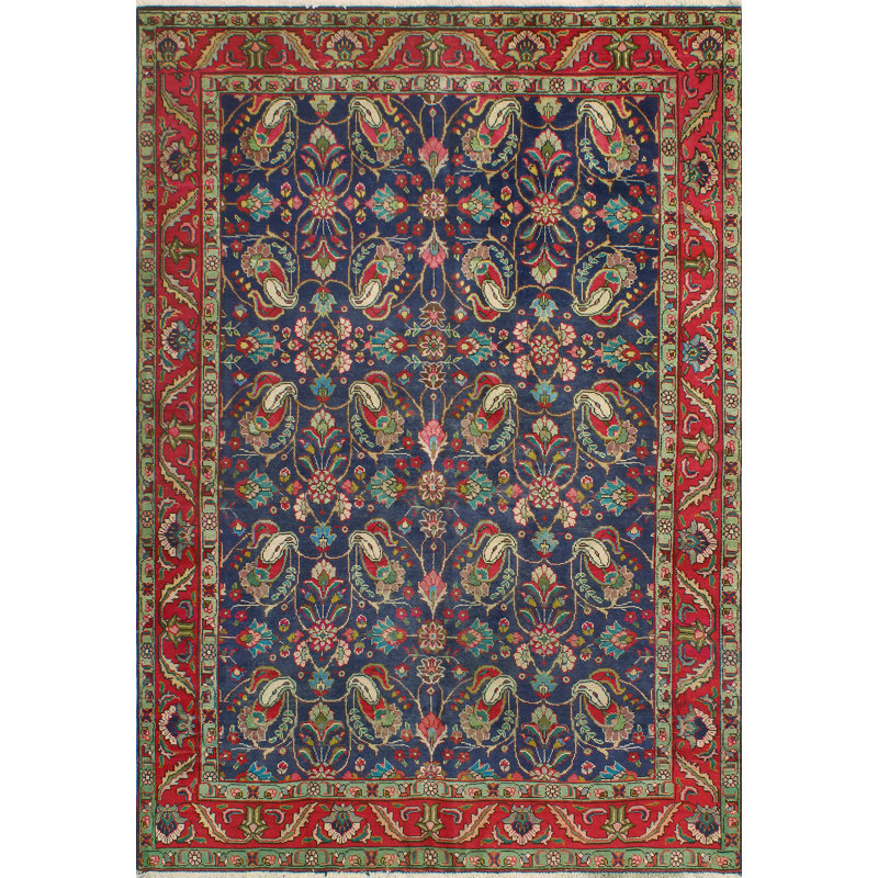 Khylar Distressed Abdullah Navy Rug