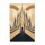 Tapis moelleux moelleux à motif d'arc Alderton Alien Mountain Fortress-237389169