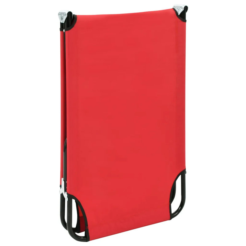 Elen 190cm Long Single Chaise, Red