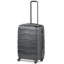 3pc Abs Black Luggage Set