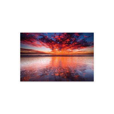 Emanuele Sunset Over The Channel Islands From Ventura State Beach, Ventura, California, USA On Plastic/Acrylic by Russ Bishop Graphic Art -  Dovecove, 2D9640EAB08D48C6AF72A95A427895C1