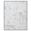 «White Palimpsest Surface II Boho», reproduction d'art sur toile par Art Remedy-119998389-123398089