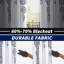 Paire de rideaux obscurcissant et isolant avec passe-tringle Jaycie