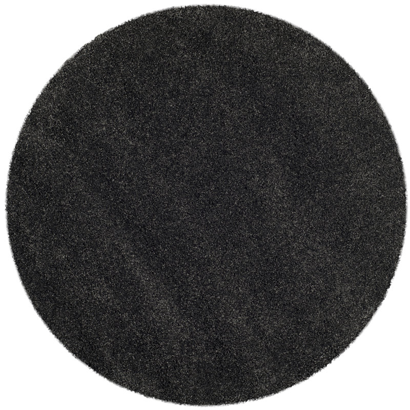 Eastridge Dark Gray Area Rug, Round 11'
