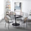 Chaise d'appoint Georgios en gris