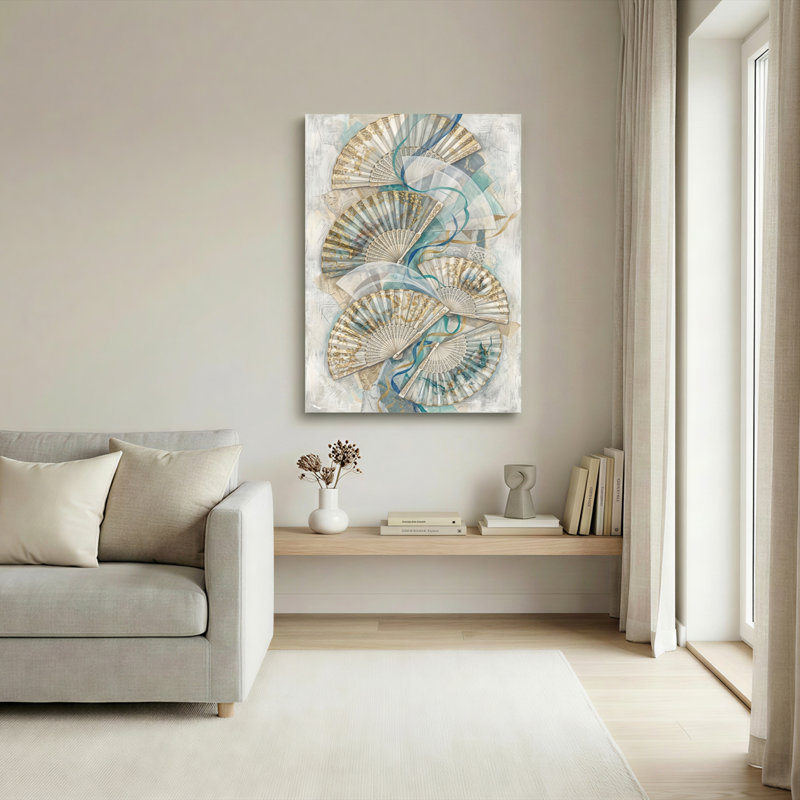 Ensemble de 1 toile murale Fan Art, 18"H x 12"W, Wrapped Canvas