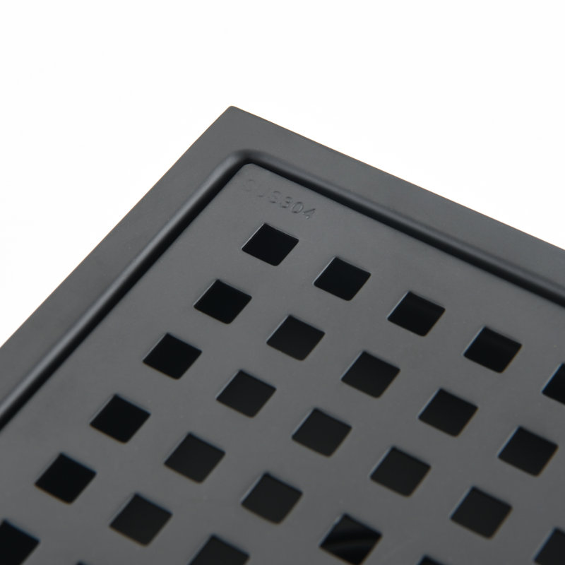 6'' W Grid, Matte Black