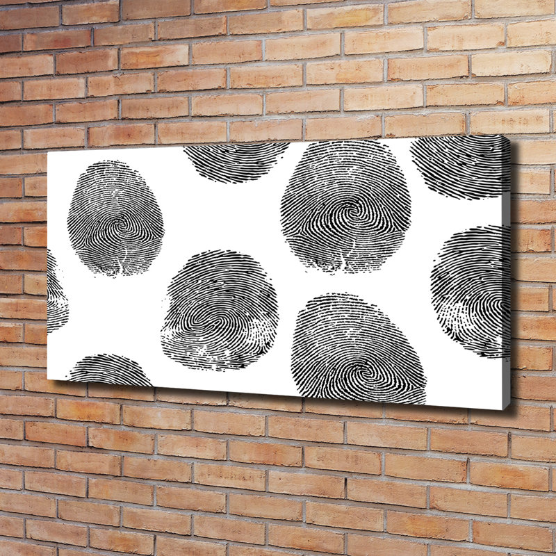 Fingerprints - No Frame Print on Canvas