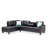 Upholstered L-Shaped Sectional Right Hand Facing
