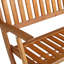 Karla Solid Wood Eucalyptus Outdoor Bench