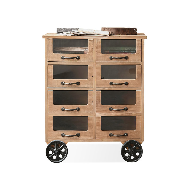 Mid-Century Modern Walnut Solid Wood Sideboard