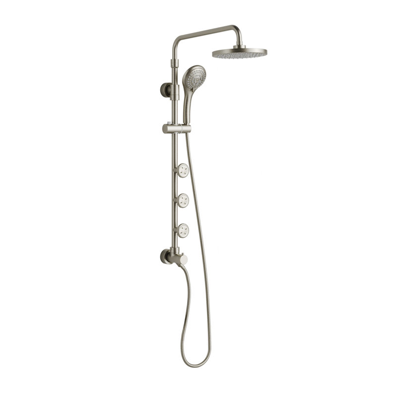 Système de douche Lanikai ShowerSpa, Nickel brossé