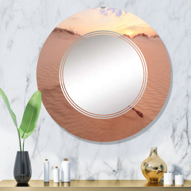 Miroir de salle de bain sans cadre, 32 po x 32 po