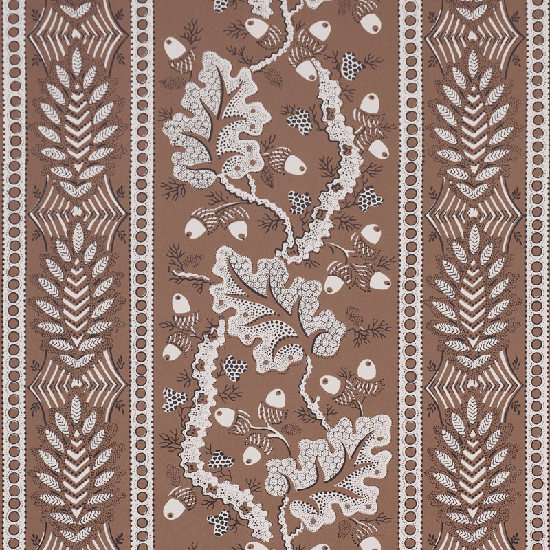 Richmond Striped Roll, Brown