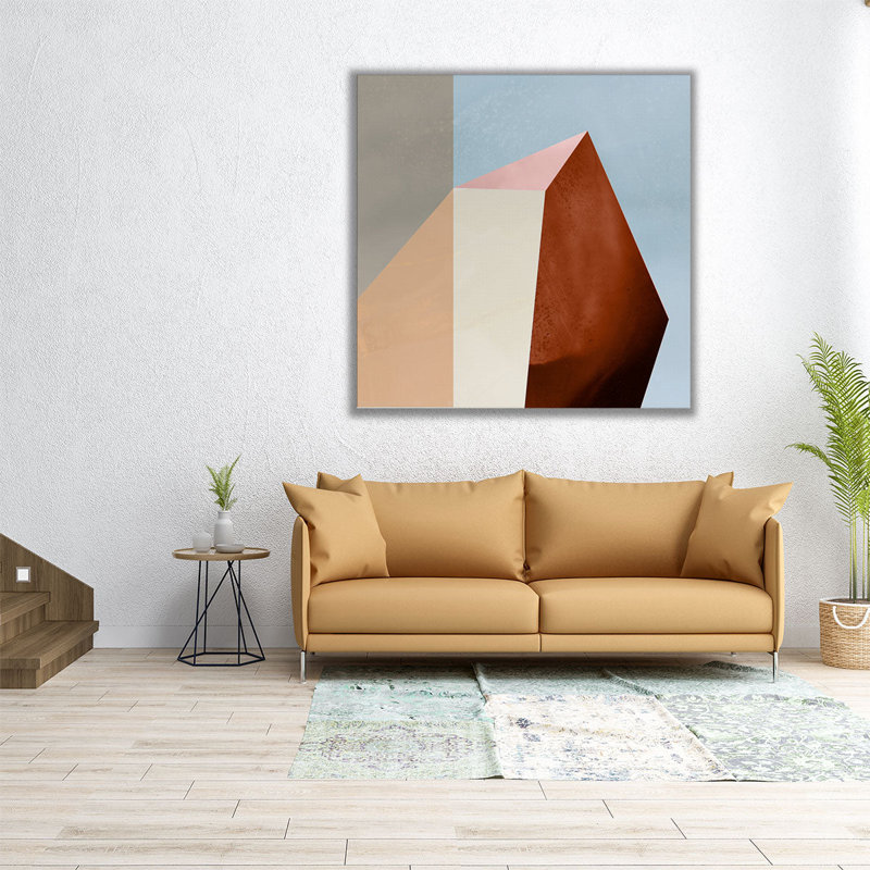 Essentially Minimal IV - reproduction d'art sur toile, H 12 po x l 12 po