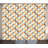 Fayston Spherical Opposite Angled Cyclic Decor Semi-Sheer Rod Pocket Curtain Panels-22597678