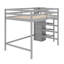Lit mezzanine double avec garde-robe-2029846890