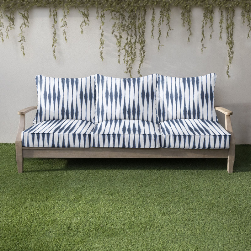 Ine Outdoor 5'' Sofa Seat / Back Cushion, 29" W x 27" H