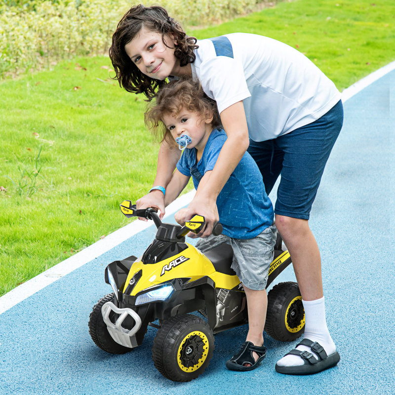 Freeport Park Push/Pull Ride On, Yellow