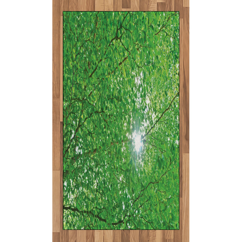 Tapis décoratif à haute densité en fibres naturelles haute densité Nature, Rectangle 2 pi 7 po x 5 pi