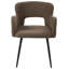 46cm H Boucle Upholstered Accent in Brown