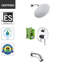 Robinet de baignoire et de douche avec valve brute-65005564