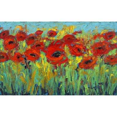 « roses is red », reproduction d’art sur toile tendue estampe numérique