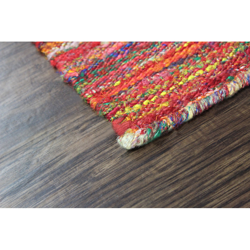 Patridge Wool Abstract Indoor Rug, Rectangle 5' x 8'