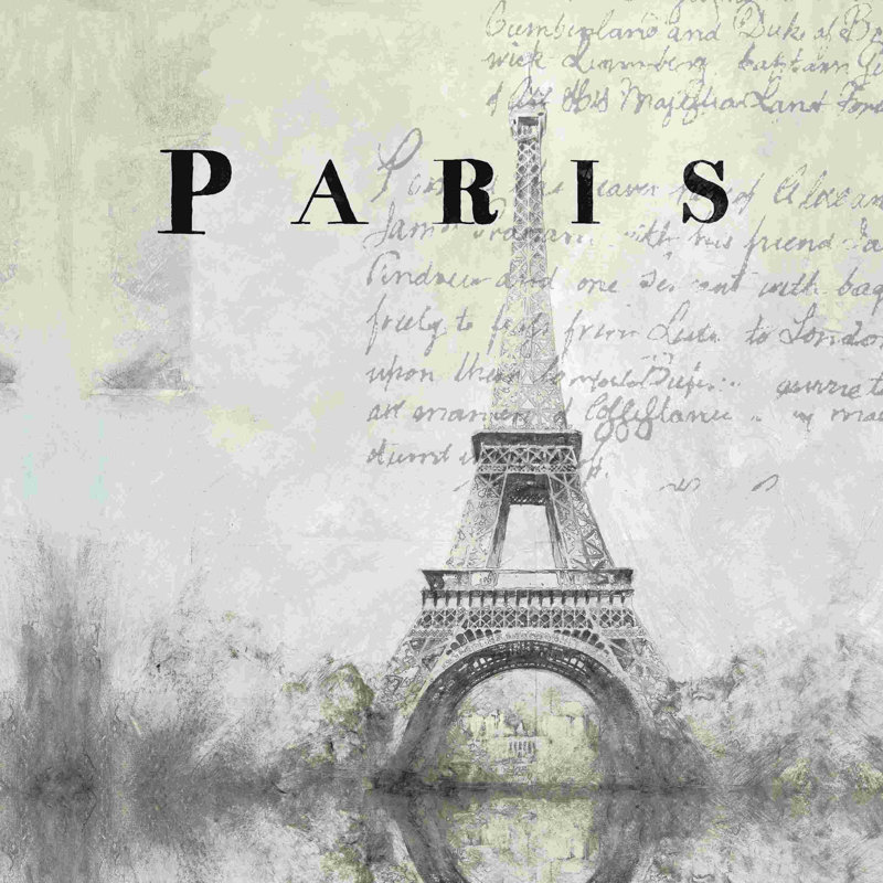 Paris transitionnel, H 30 po x l 30 po