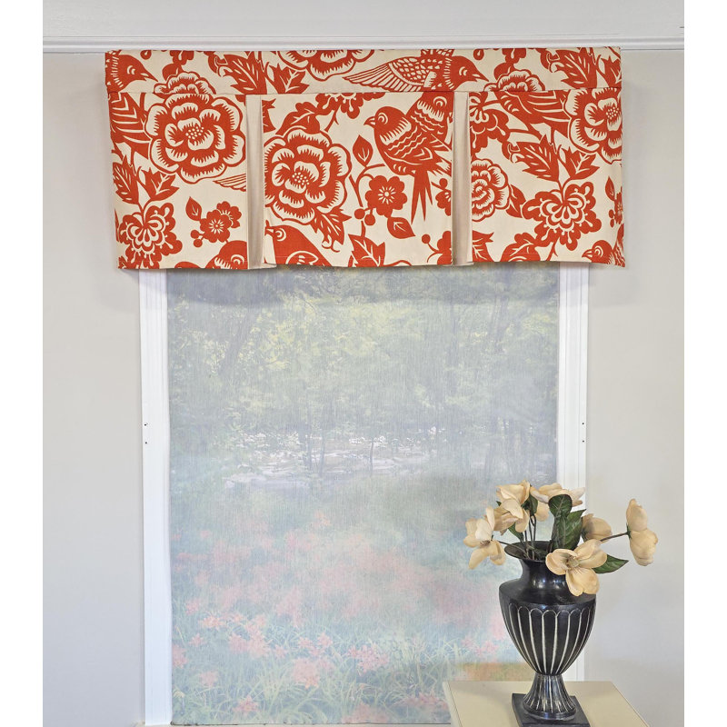  Love Bird Pleated Valance
