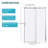 Shower Door 48" W X 76"H Single Sliding Bypass Shower Enclosure-120129629