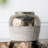 Round Sienna Brown Ceramic Accent Vase-92256703