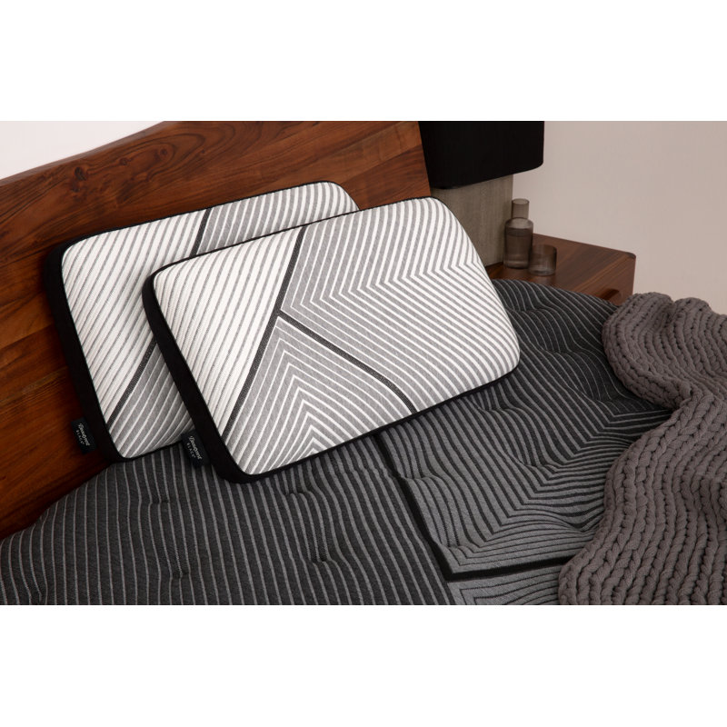 Oreiller en mousse noir Beautyrest Luxury, Grand lit