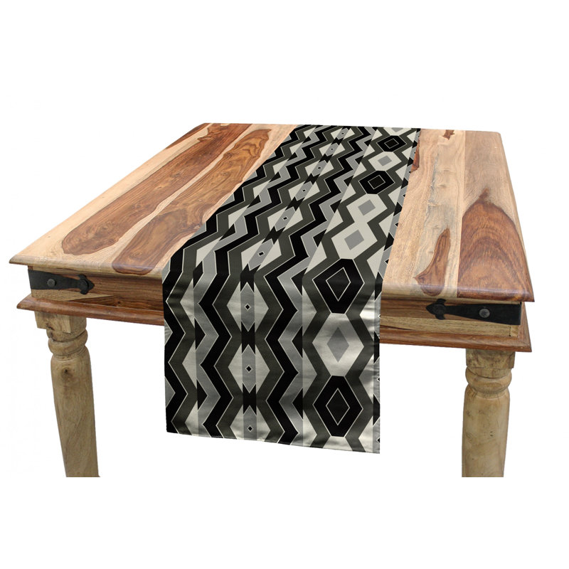 Geometric Table Runner, 72" x 16"