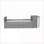 Lit plateforme simple en bois avec bureau, lit gigogne et amp; Tiroirs de rangement - Gris pour les pièces compactes-127524309