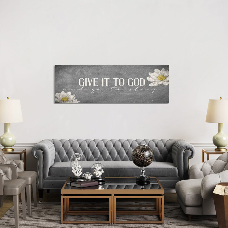 Give It by Kimberly Allen - Panoramic Print on Canvas, Wrapped Canvas, 50.8cm H x 152.4cm W x 1.91cm D