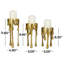 Ensemble de chandelles de table 3 pièces Moderna-69721441