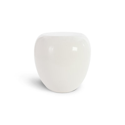River Stone Drum End Table