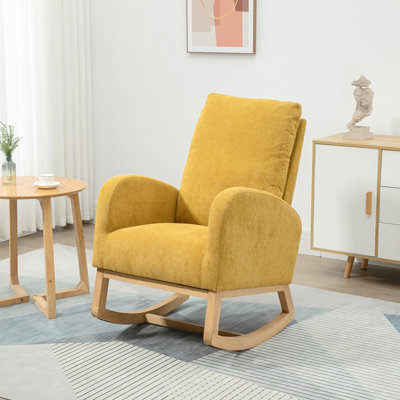 Chaise berçante confortable Country Country COOLMORE